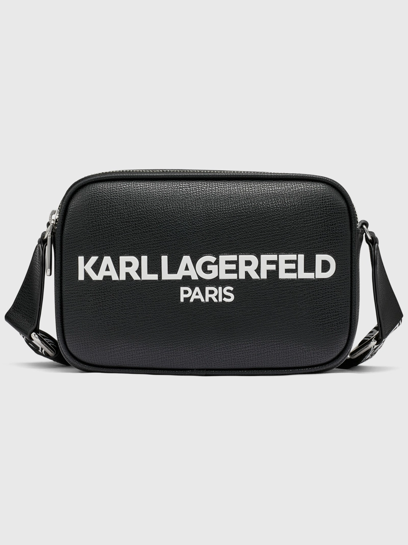 CARTERA BANDOLERA CON LOGO EN CONTRASTE - 1