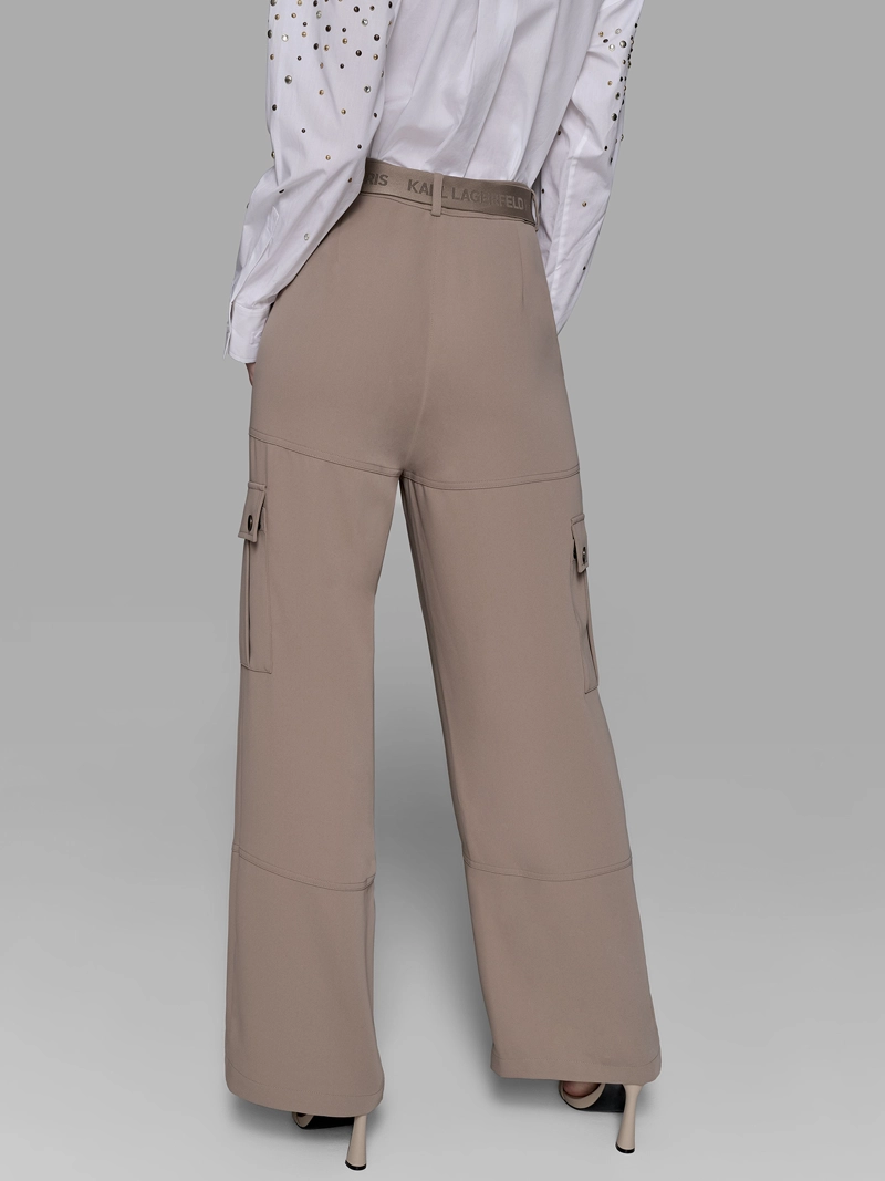 PANTALON CARGO CON CINTURON INCORPORADO - 3