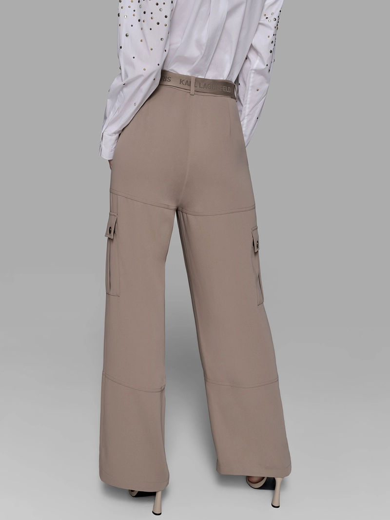 PANTALON CARGO CON CINTURON INCORPORADO - 3