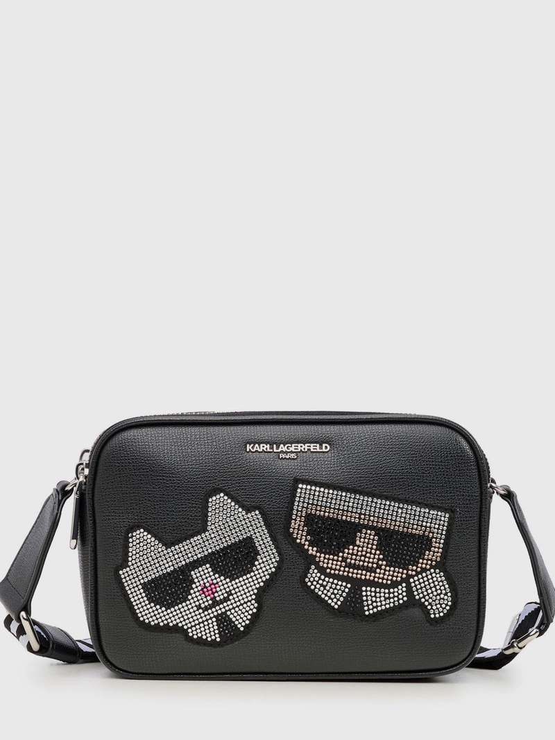 CARTERA CRUZADA CON PEDRERIA - MAYBELLE - 1
