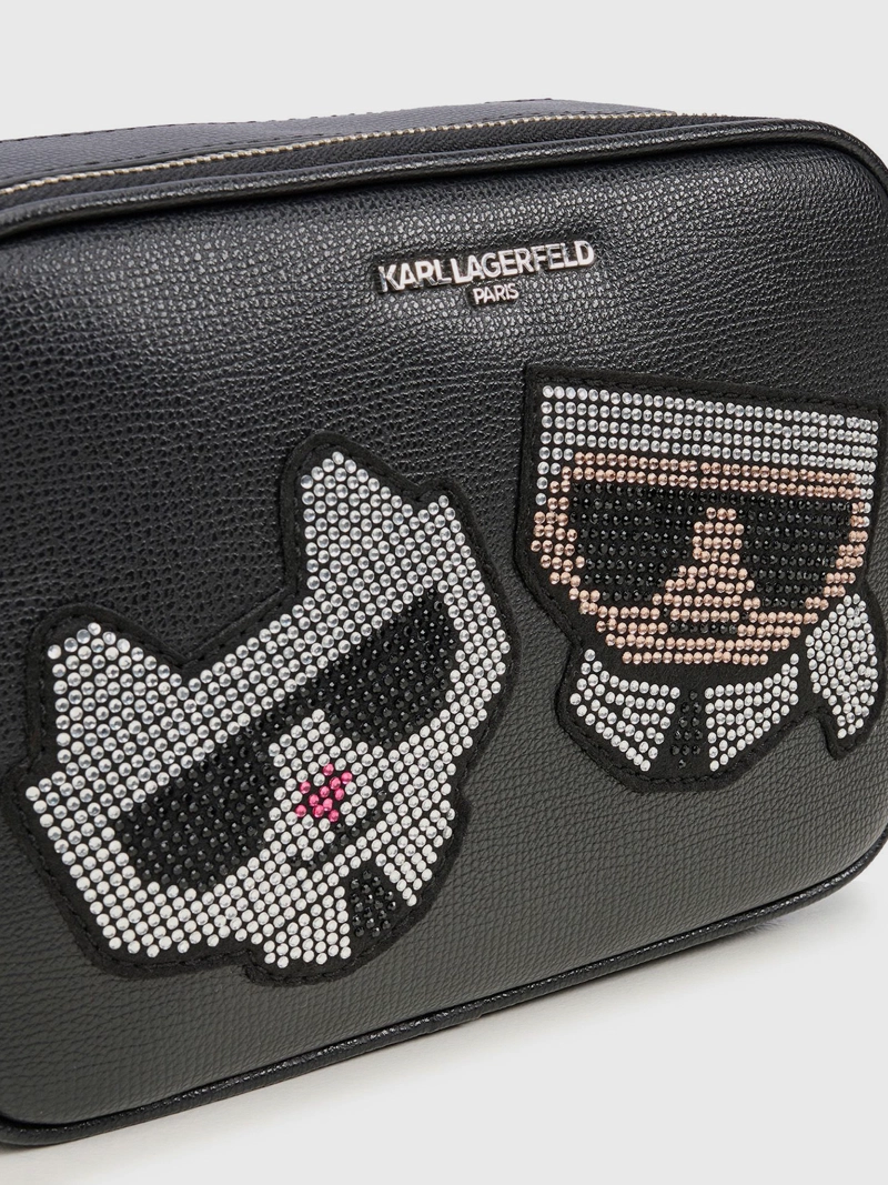 CARTERA CRUZADA CON PEDRERIA - MAYBELLE - 3