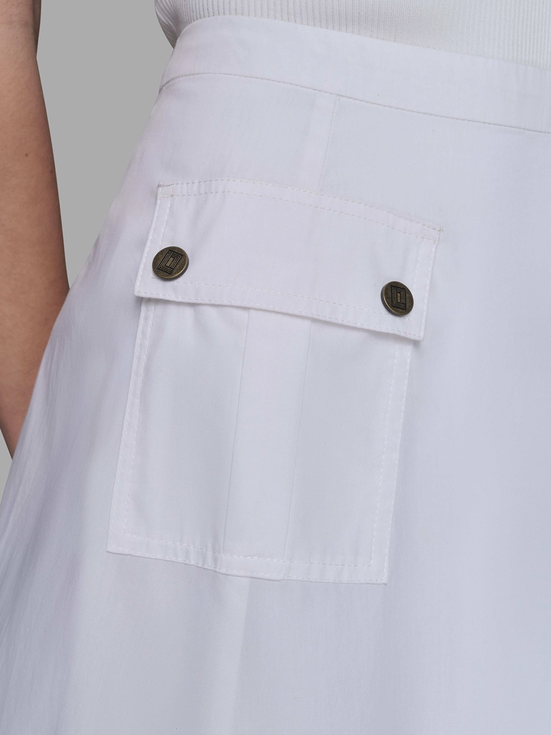 FALDA MIDI CON EFECTO GLOBO - 5
