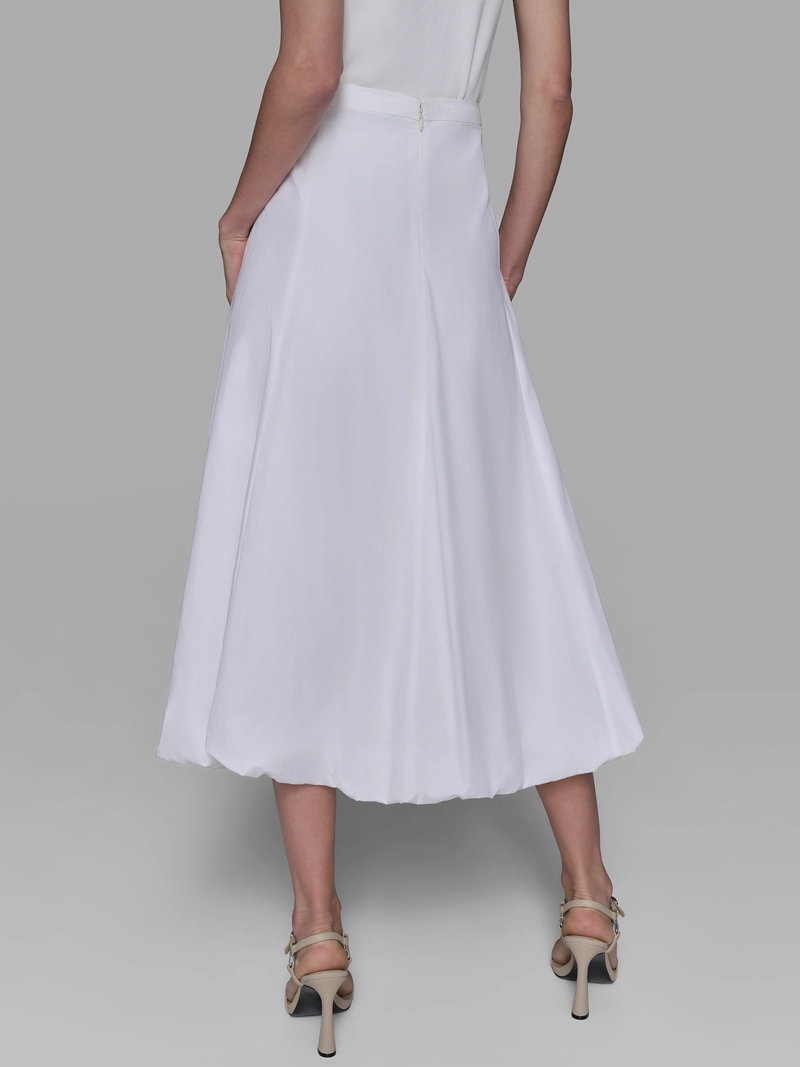 FALDA MIDI CON EFECTO GLOBO - 6