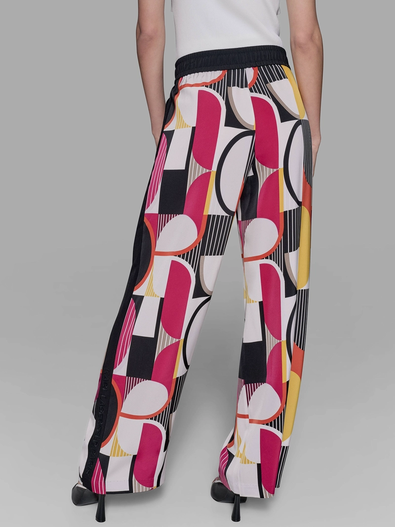 PANTALON ESTAMPADO CON CINTURA ELASTICA - 3