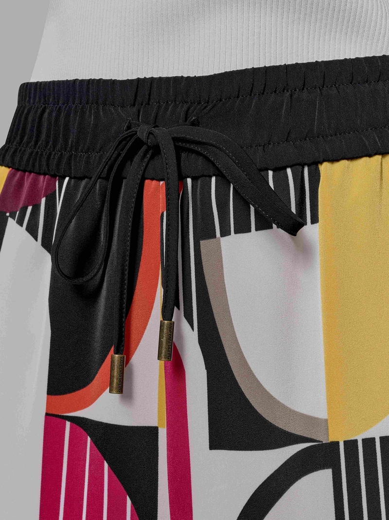 PANTALON ESTAMPADO CON CINTURA ELASTICA - 5