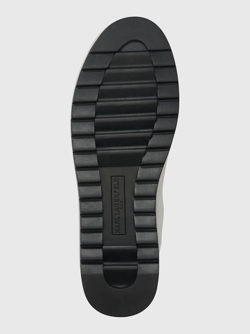 ZAPATILLAS DE CUERO CON SUELA DENTADA ESTILO URBANO - 5