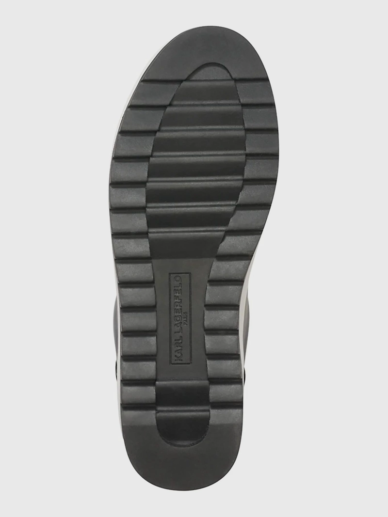 ZAPATILLAS DE CUERO CON SUELA DENTADA ESTILO URBANO - 5