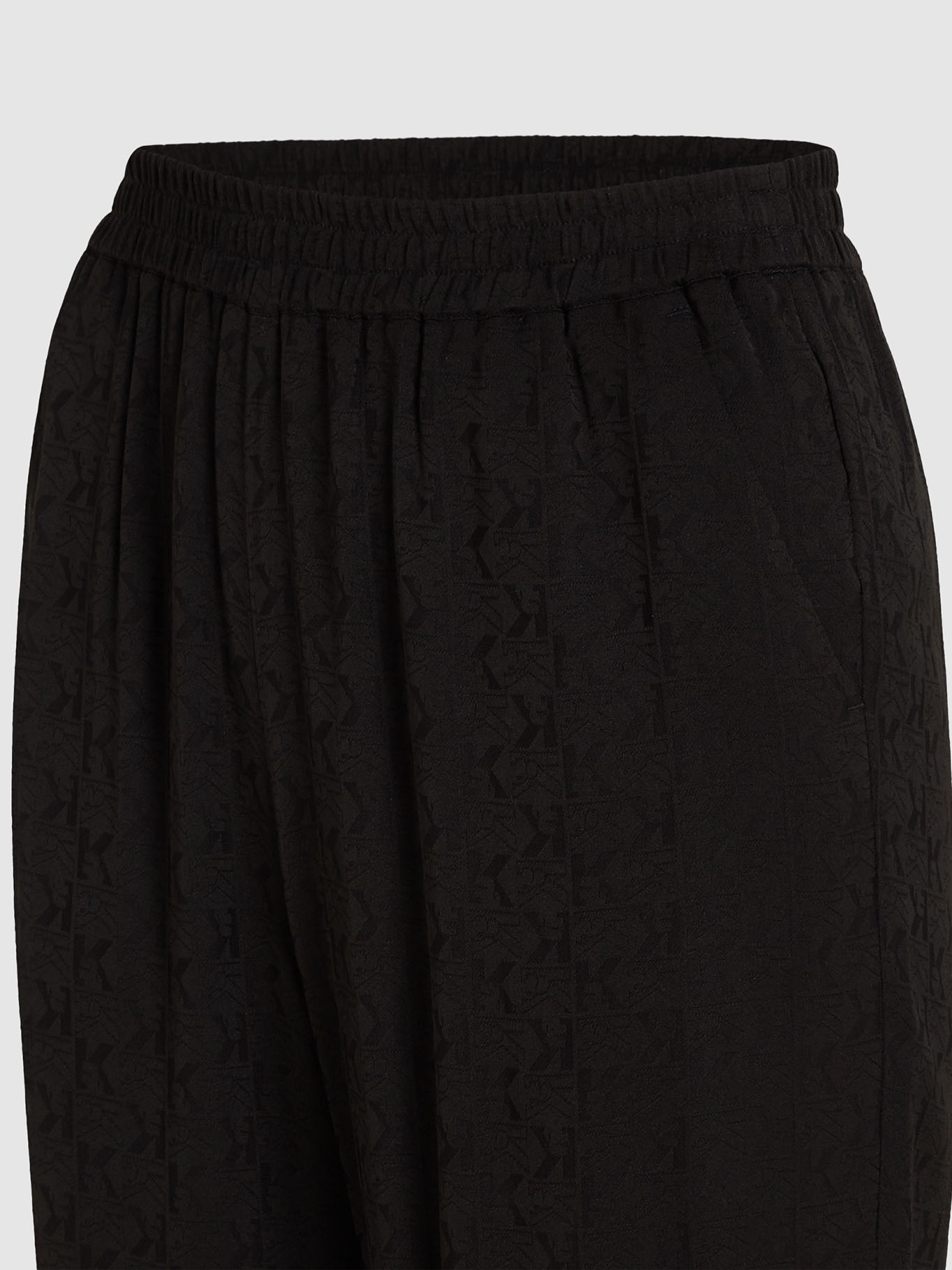 PANTALON CON LOGO DE KARL TEJIDO EN JACQUARD - 3