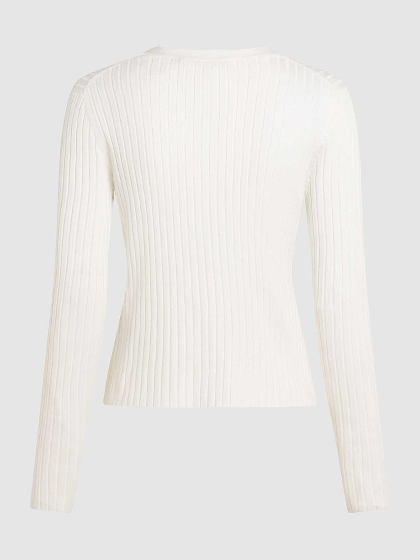 CARDIGAN DE PUNTO CON DISEÑO ACANALADO - 2