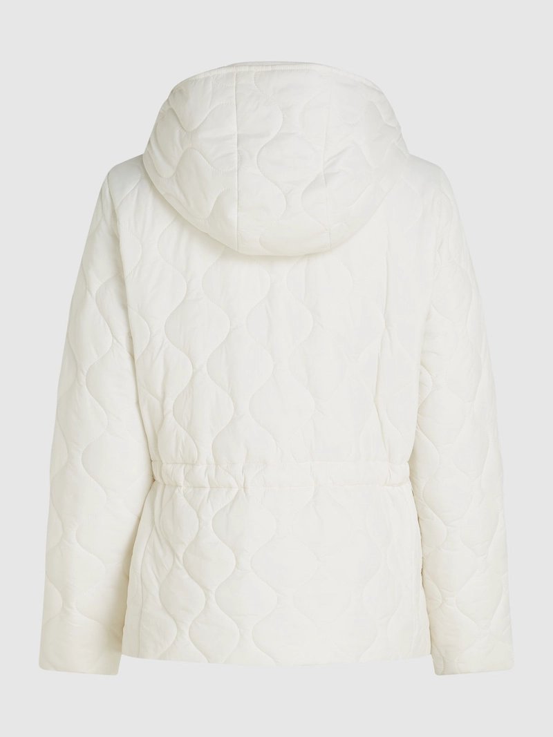 CHAQUETA LIGERA ACOLCHADA CON PATRON DE ONDAS - 2