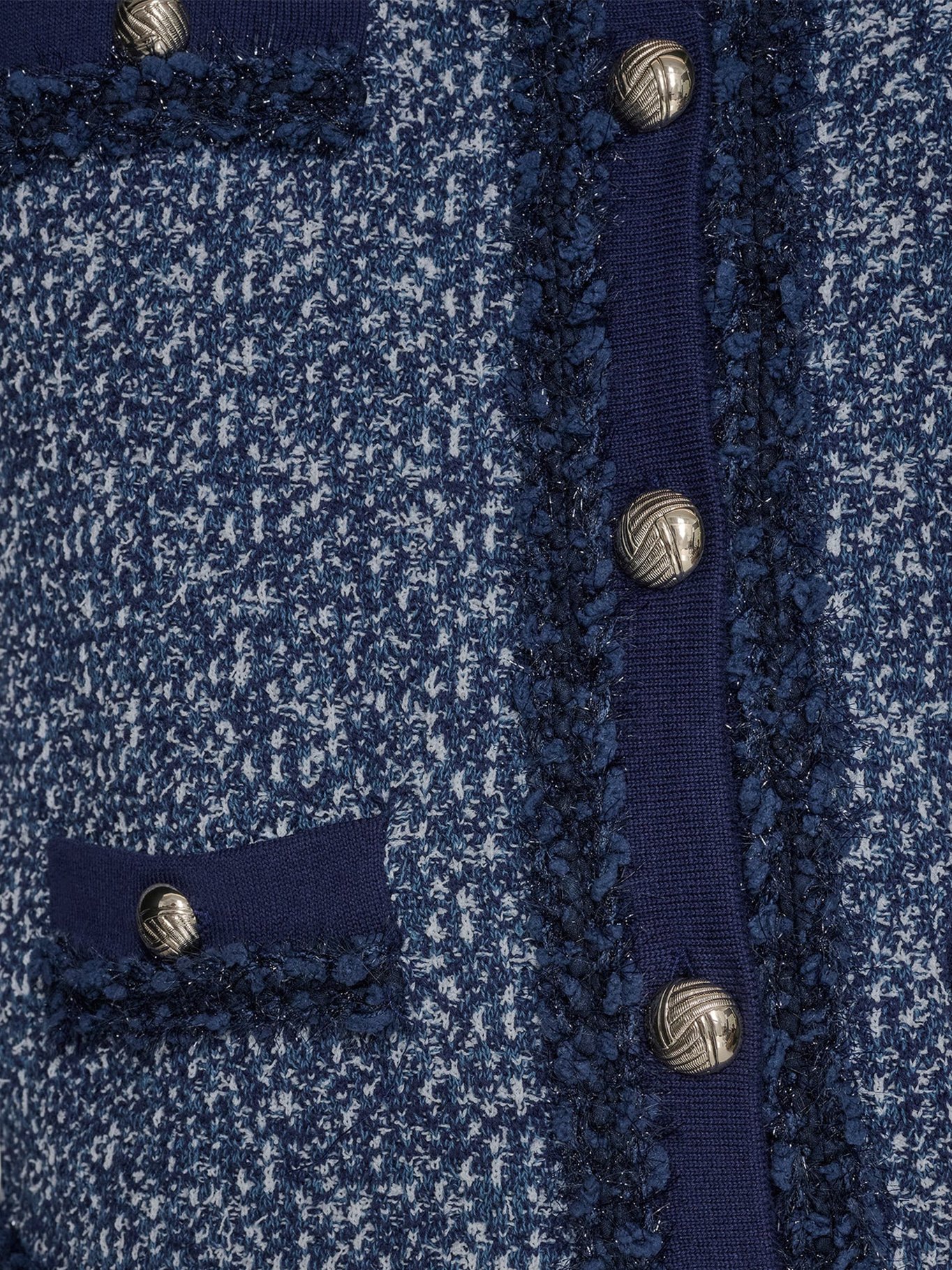 SWEATER TIPO CHAQUETA CON CIERRE DE BOTONES - 6