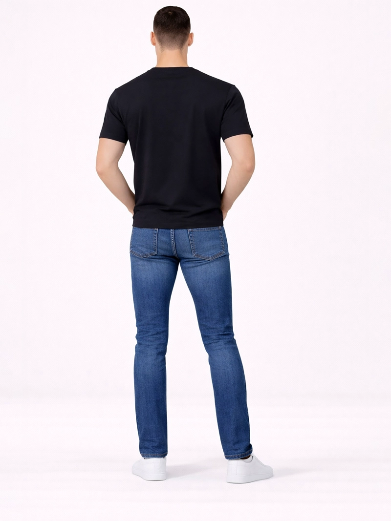 POLERA CON LOGO ESTAMPADO DOBLE 30S - 3