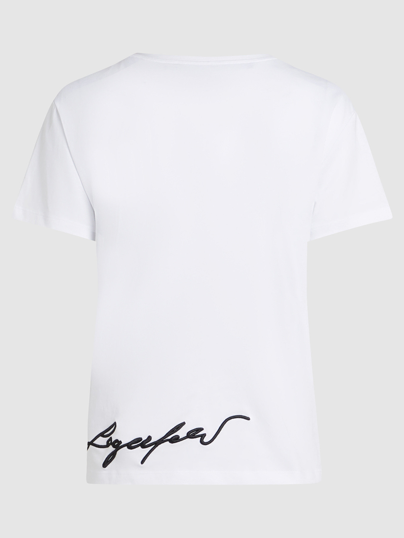POLERA CON FIRMA DE KARL BORDADA - 2