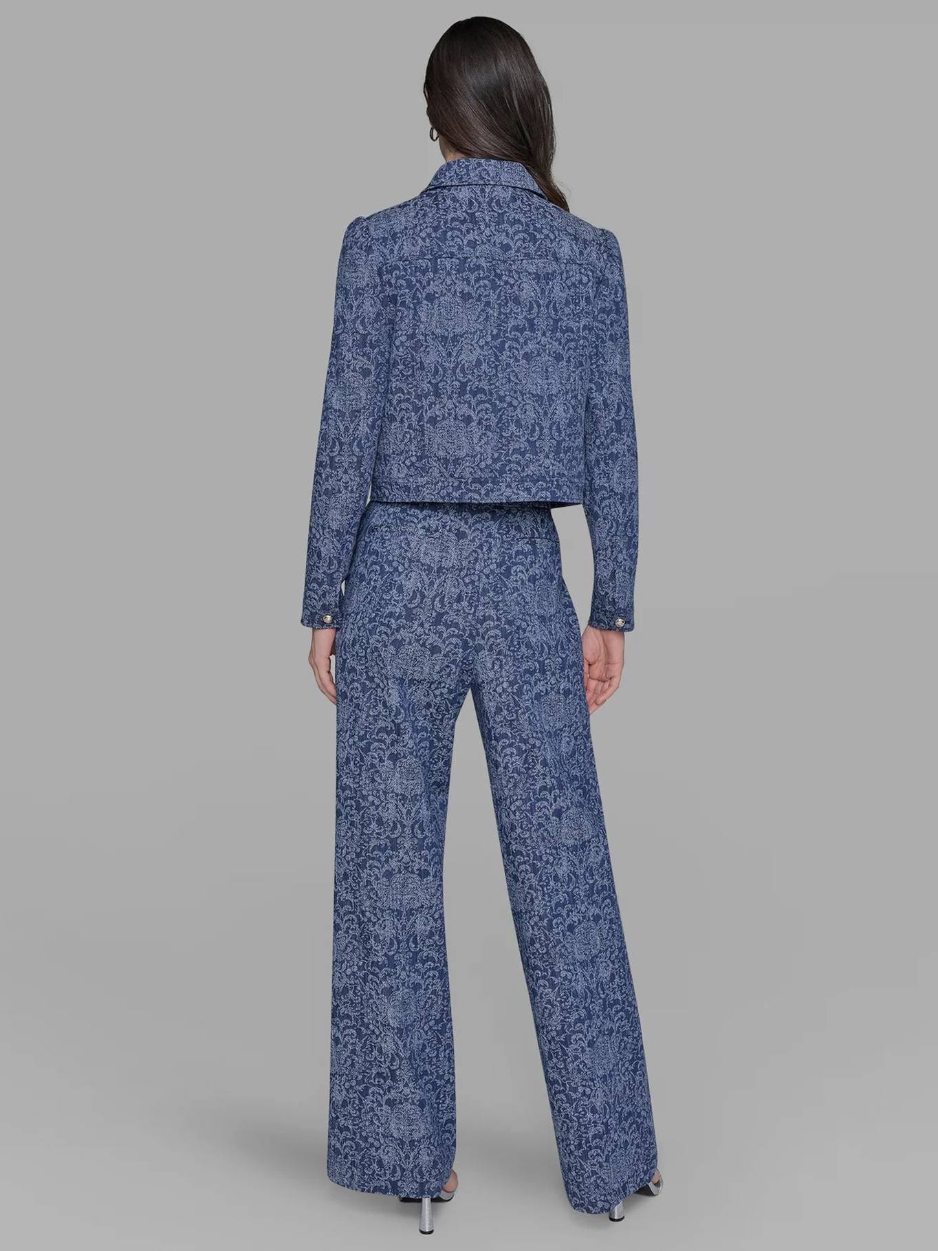 CHAQUETA CROPPED DENIM - 3
