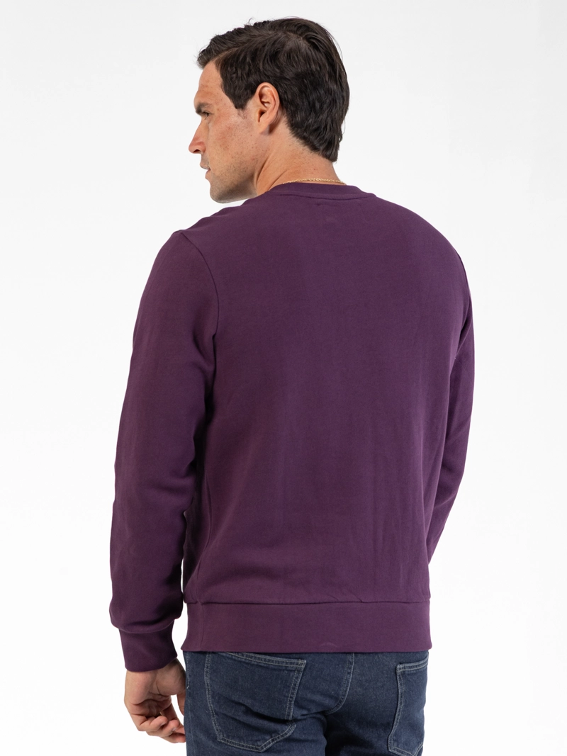 POLERON DE CUELLO REDONDO CON PARCHE DE KARL - 4