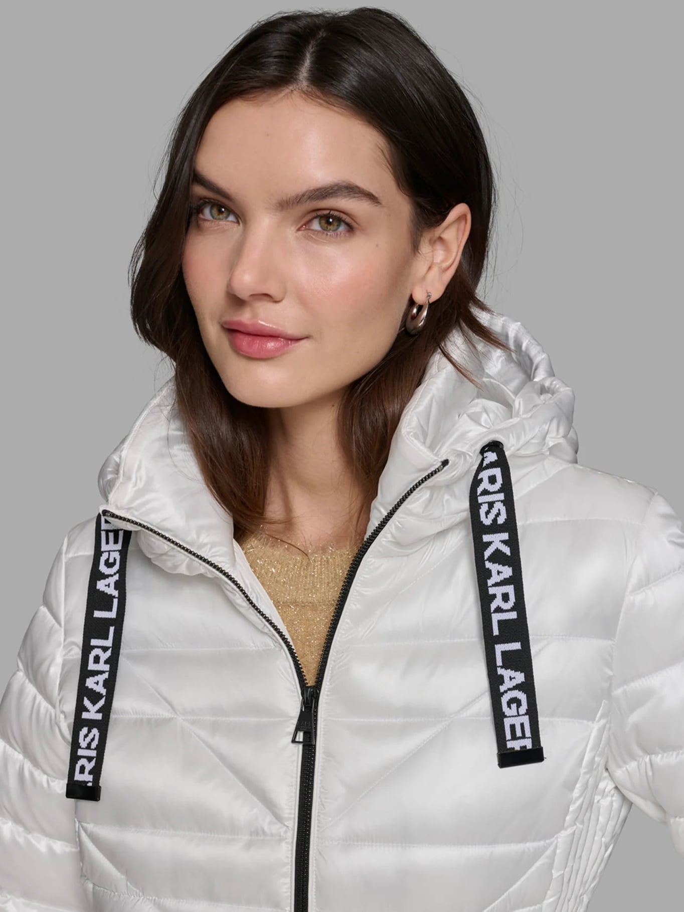 CHAQUETA LIGERA ACOLCHADA CON GORRO AJUSTABLE - 5