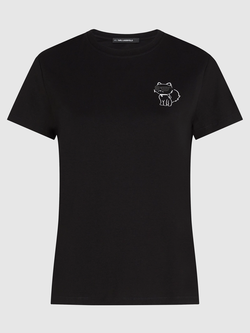POLERA CON GRAFICO ESTAMPADO DE CHOUPETTE - 1