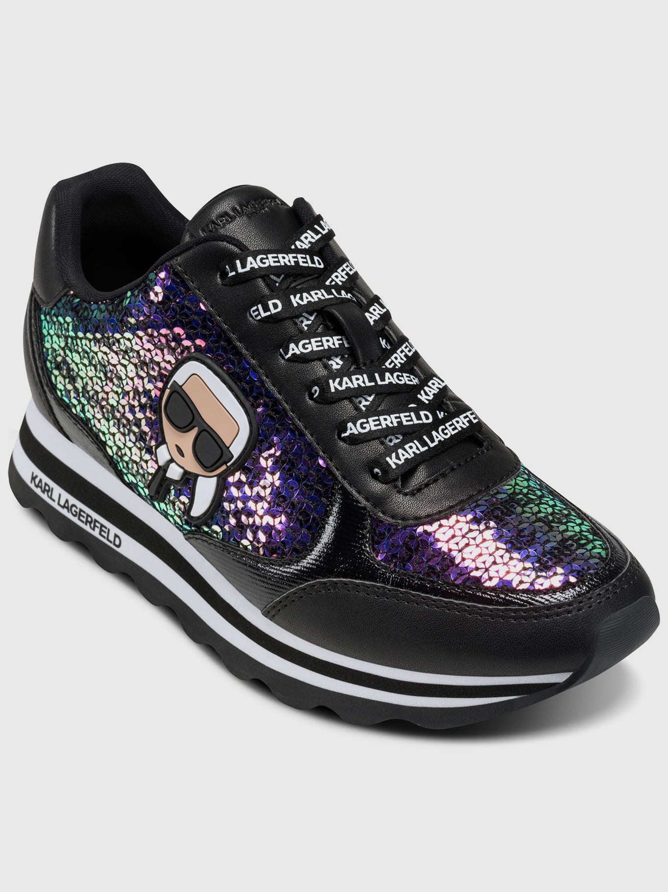 ZAPATILLAS MEADE CON CORDONES Y SUELA 35 MM - 1