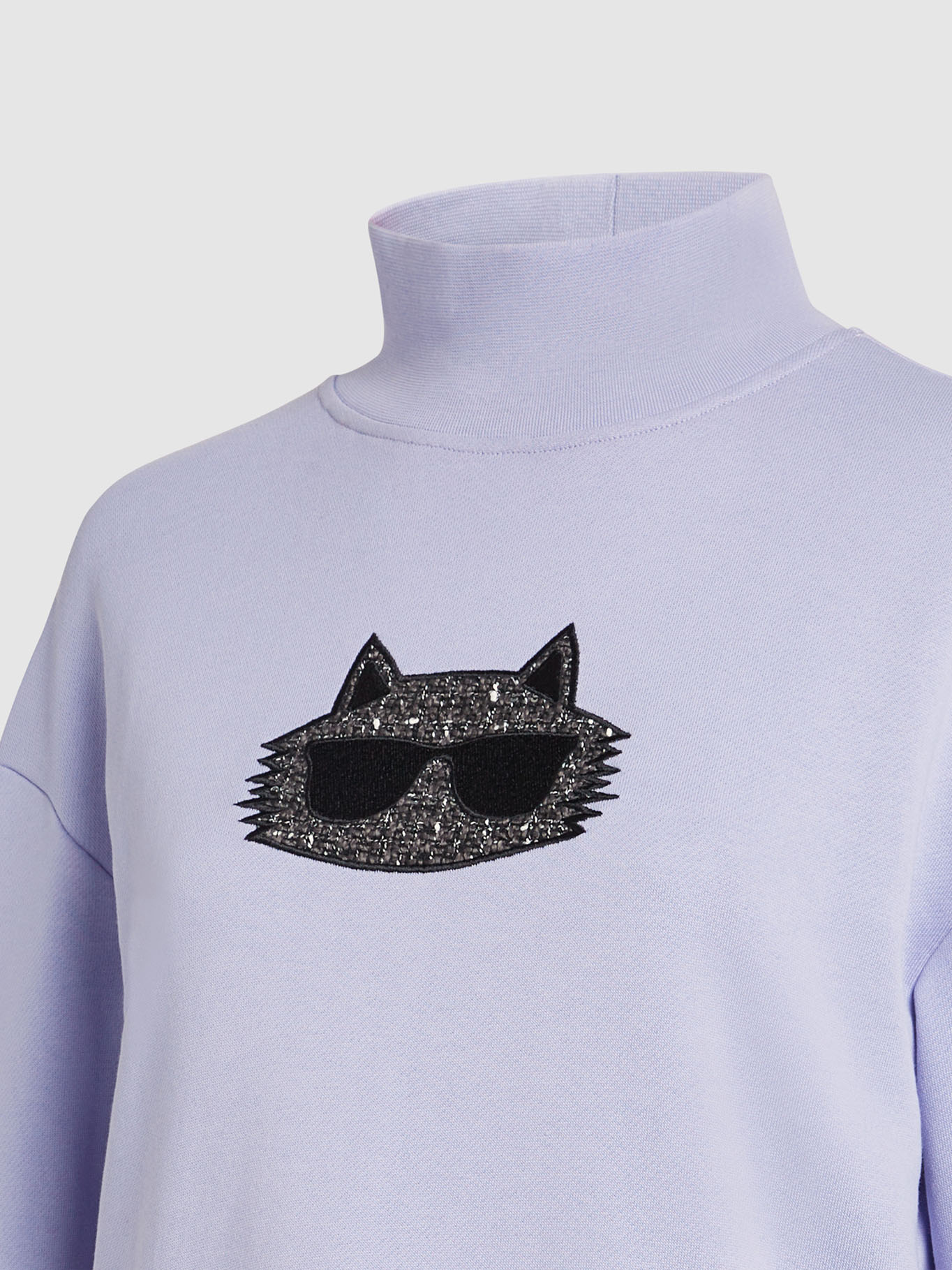 POLERON DE CUELLO ALTO CON PARCHE DE CHOUPETTE - 3