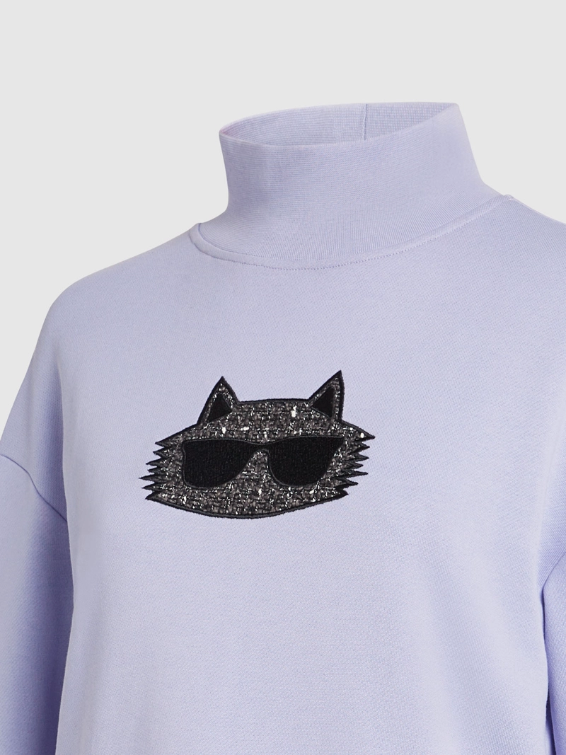POLERON DE CUELLO ALTO CON PARCHE DE CHOUPETTE - 3
