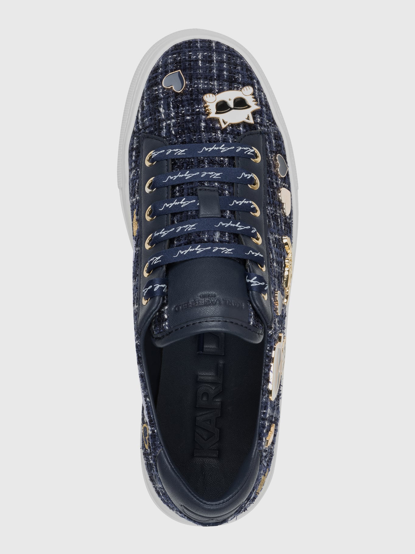 ZAPATILLAS CON ESTAMPADO Y PINES DISTINTIVOS DE KARL & CHOUPETTE - 3