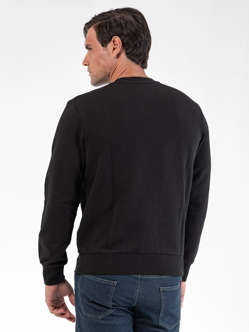 POLERON DE CUELLO REDONDO CON PARCHE DE KARL - 4
