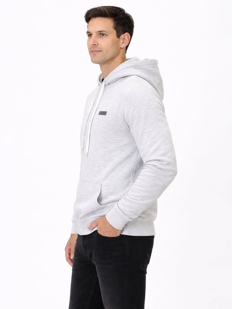 POLERON CON GORRO Y PARCHE DE FIRMA DE KARL - 4
