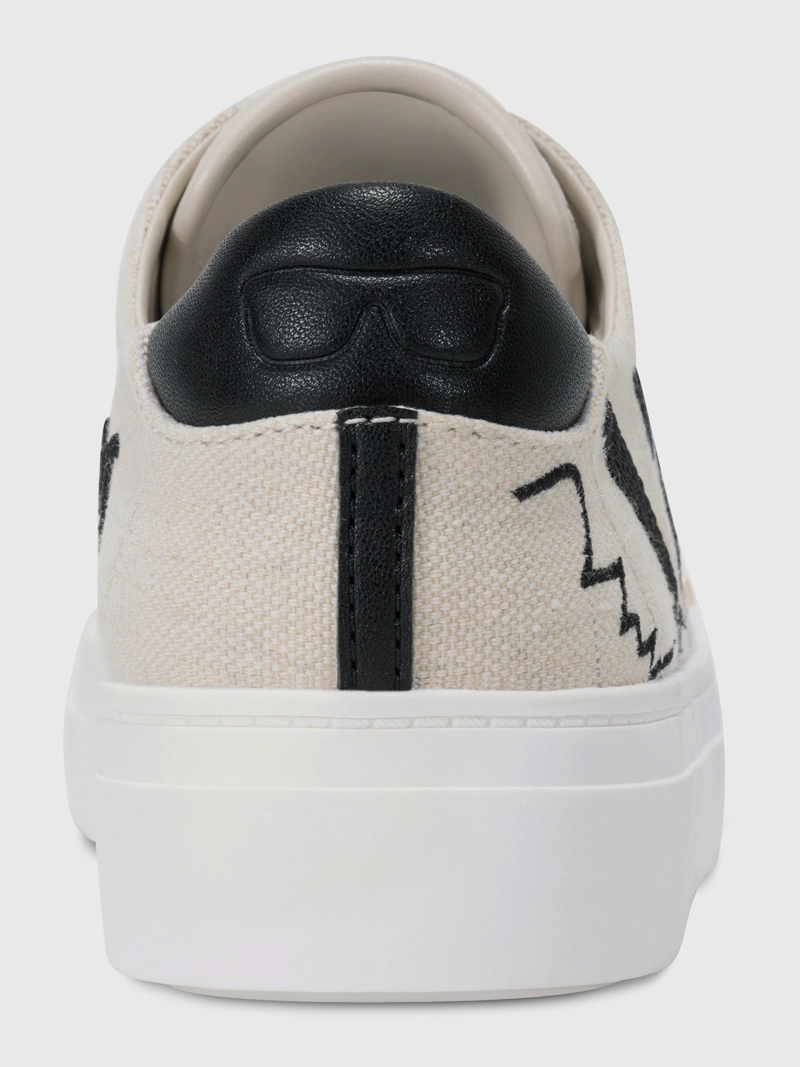 ZAPATILLAS DE PLATAFORMA CON DETALLES DE KARL Y PARIS - 2