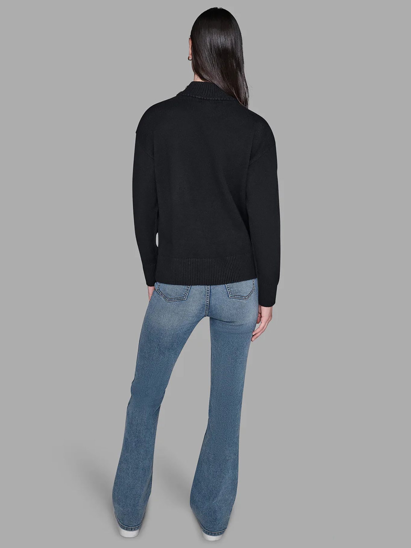 SWEATER CUELLO ALTO CON PARCHES DISTINTIVOS DE KARL LAGERFELD - 3