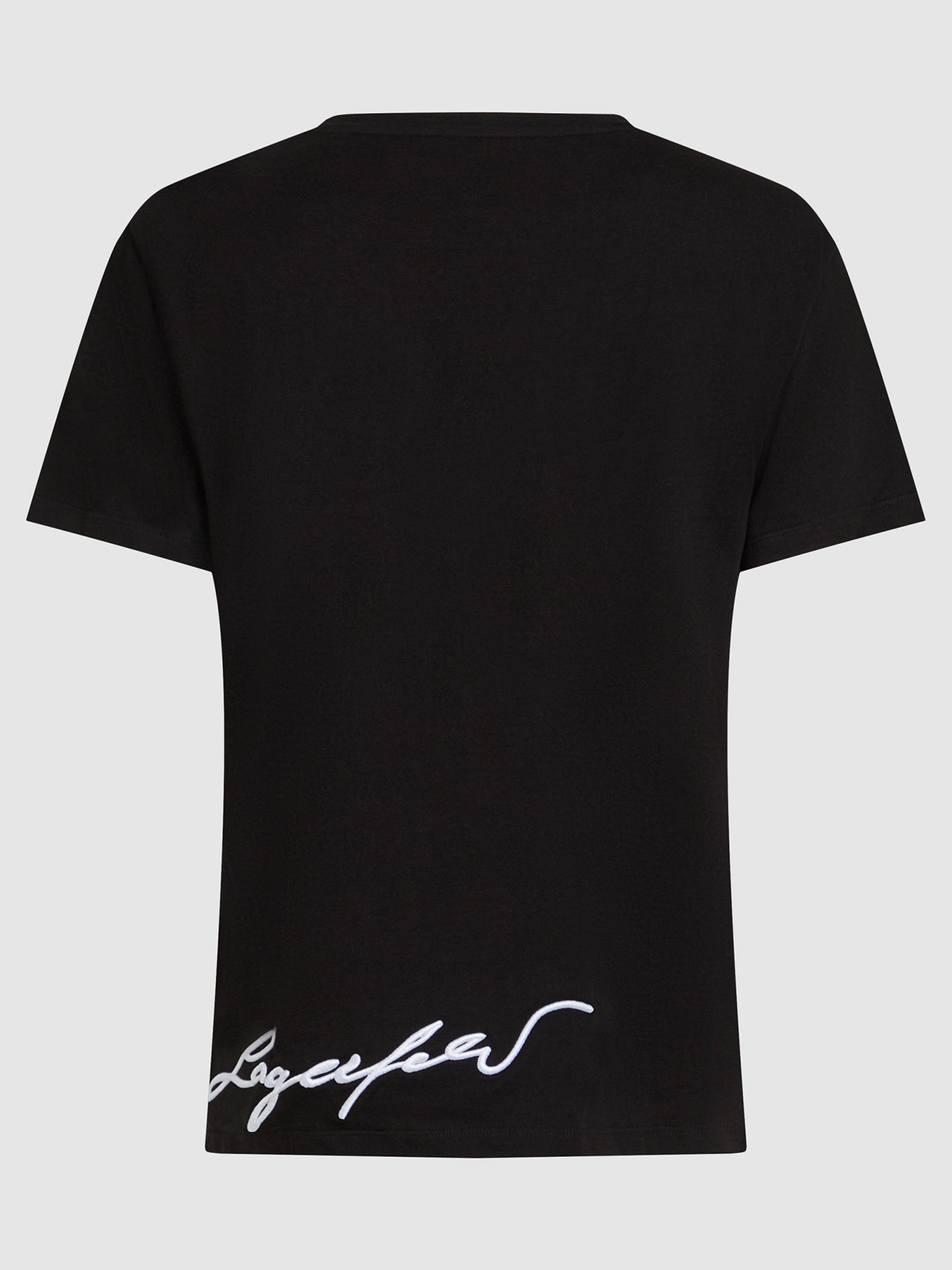 POLERA CON FIRMA DE KARL BORDADA - 2