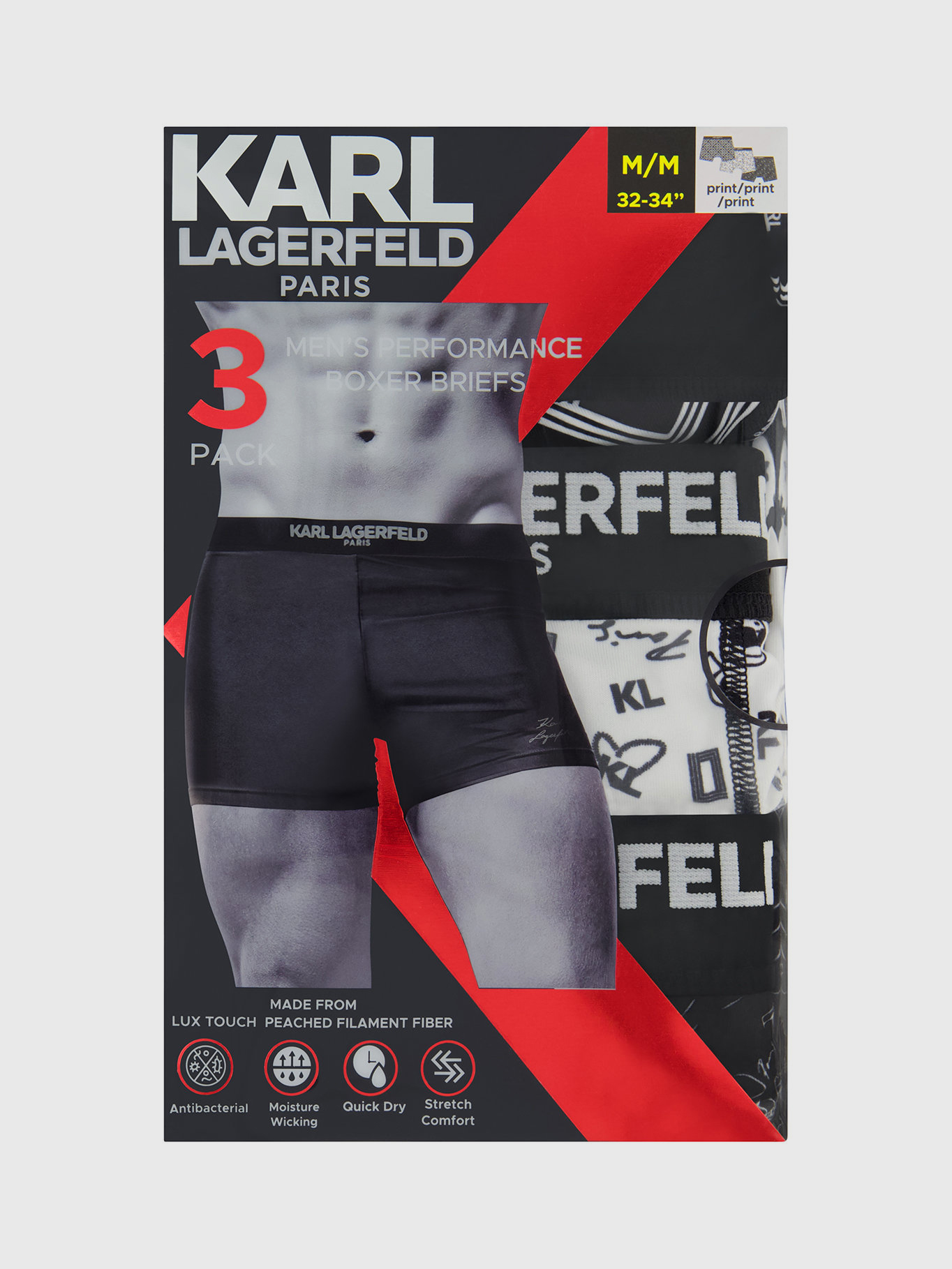 PACK DE 3 BOXERS ESTAMPADOS CON LOGOTIPO DISTINTIVO - 5