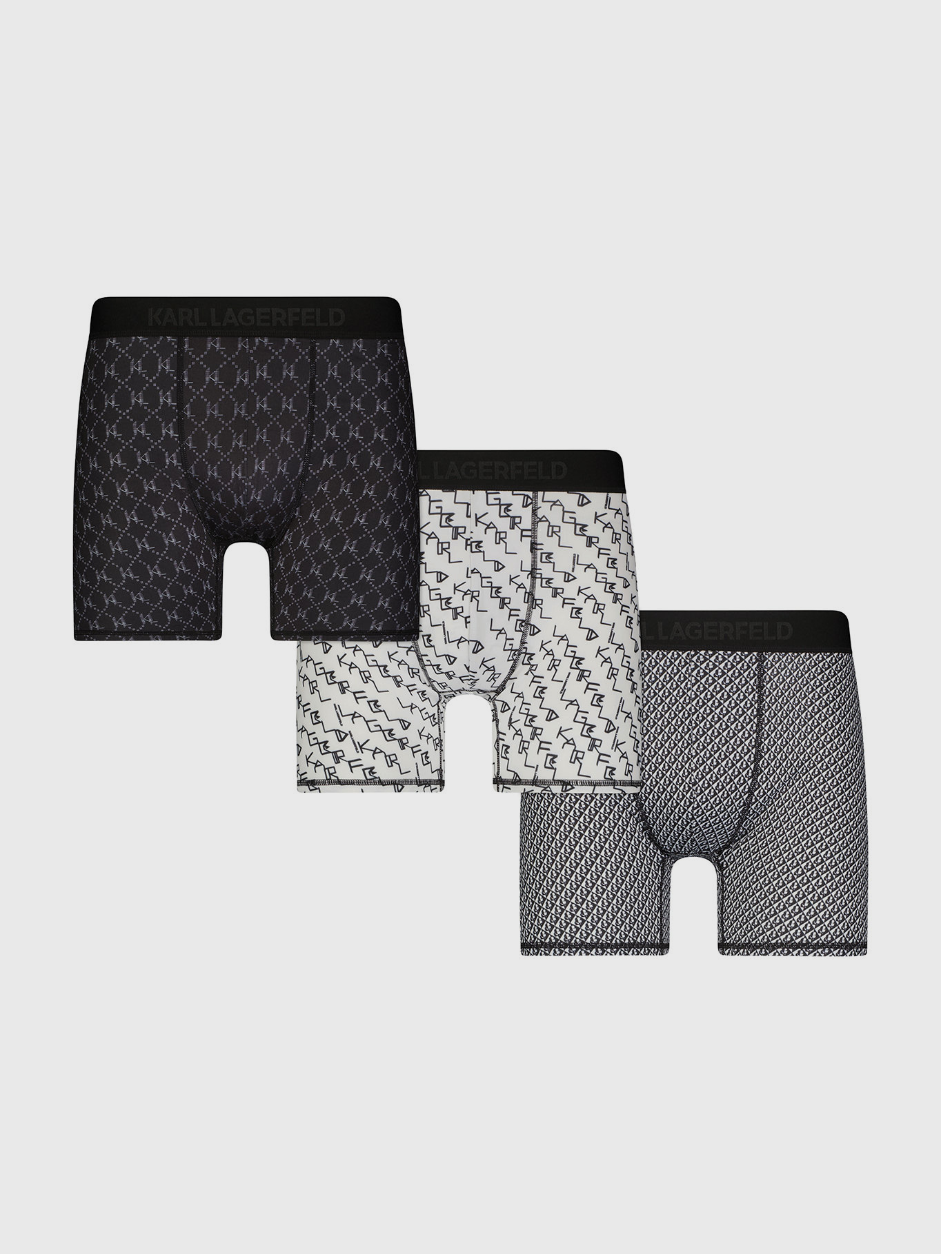 PACK DE 3 BOXERS CON ESTAMPADO MULTIPLE KL - 1