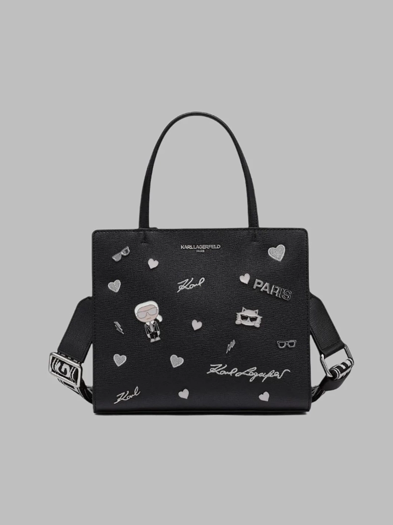 CARTERA SATCHEL CON PINES - MAYBELLE - 1