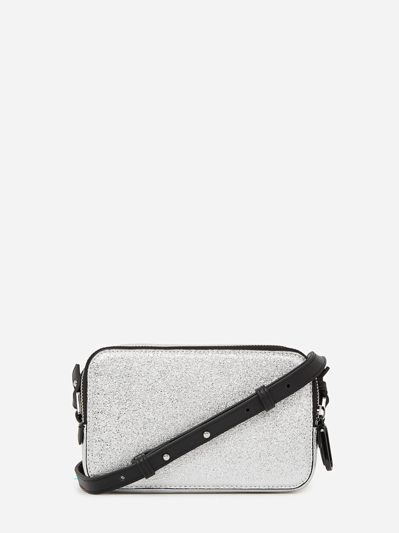 CARTERA CROSSBODY CON ACABADO METALICO - 2