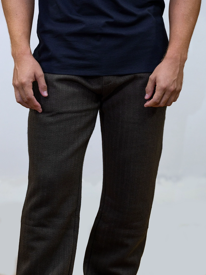PANTALON DE PUNTO DE CORTE RELAJADO - 2