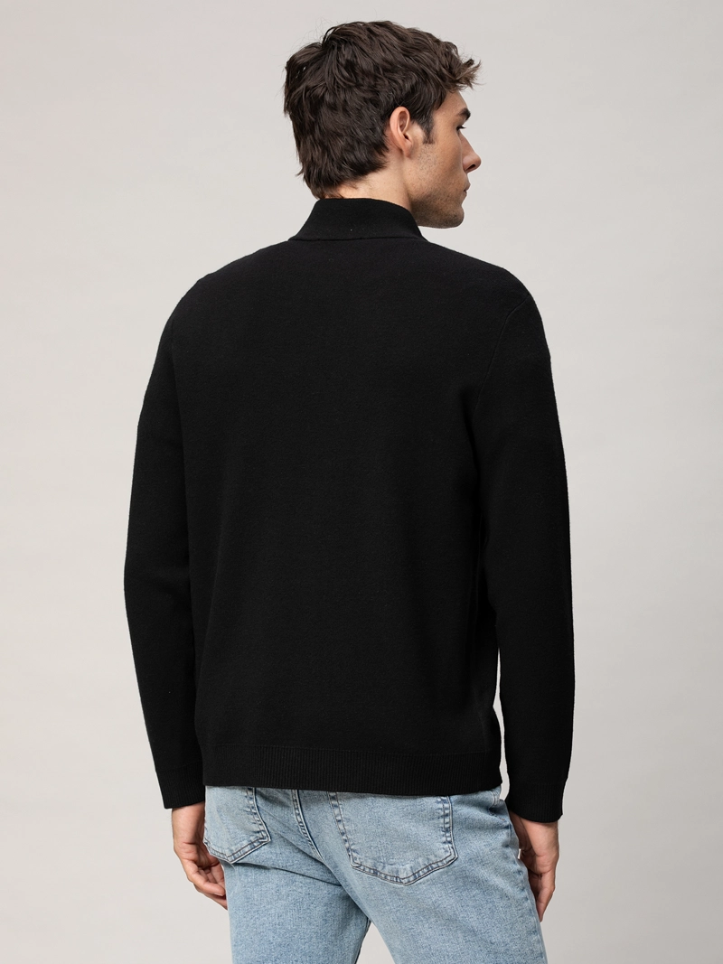SWEATER CON CIERRE DE UN CUARTO - 3