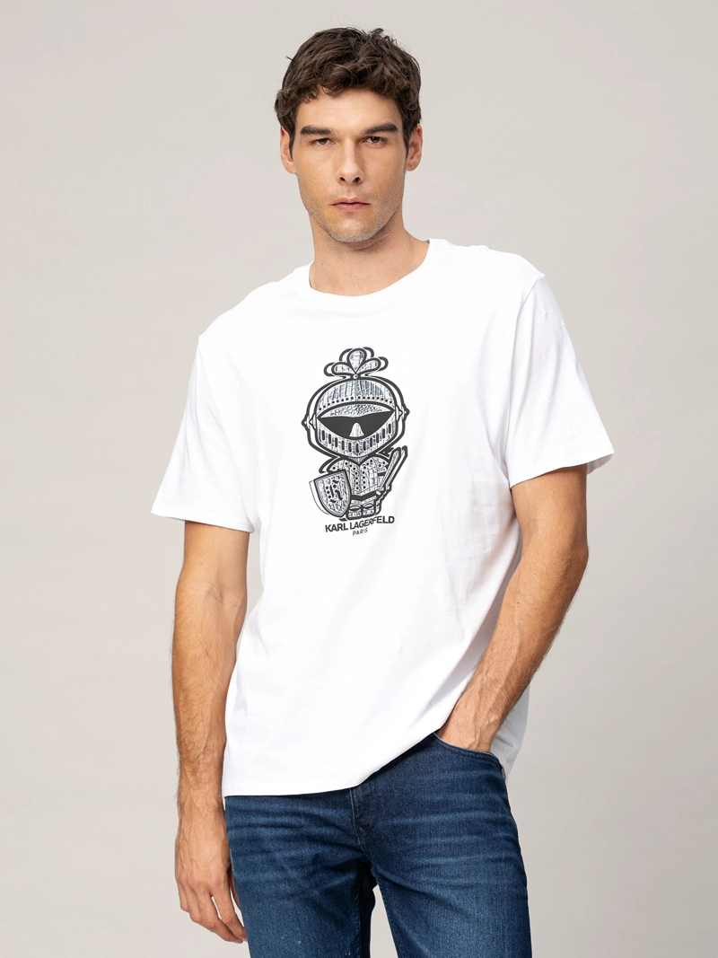 POLERA CON ESTAMPADO ARMOR DRAGON SKIN KARL - 1