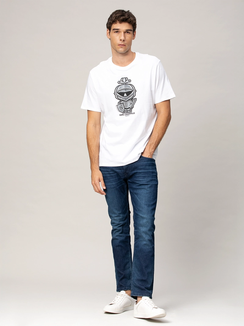 POLERA CON ESTAMPADO ARMOR DRAGON SKIN KARL - 2