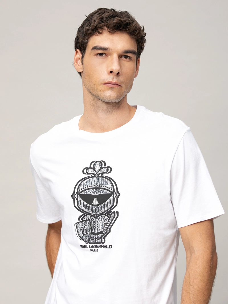 POLERA CON ESTAMPADO ARMOR DRAGON SKIN KARL - 4