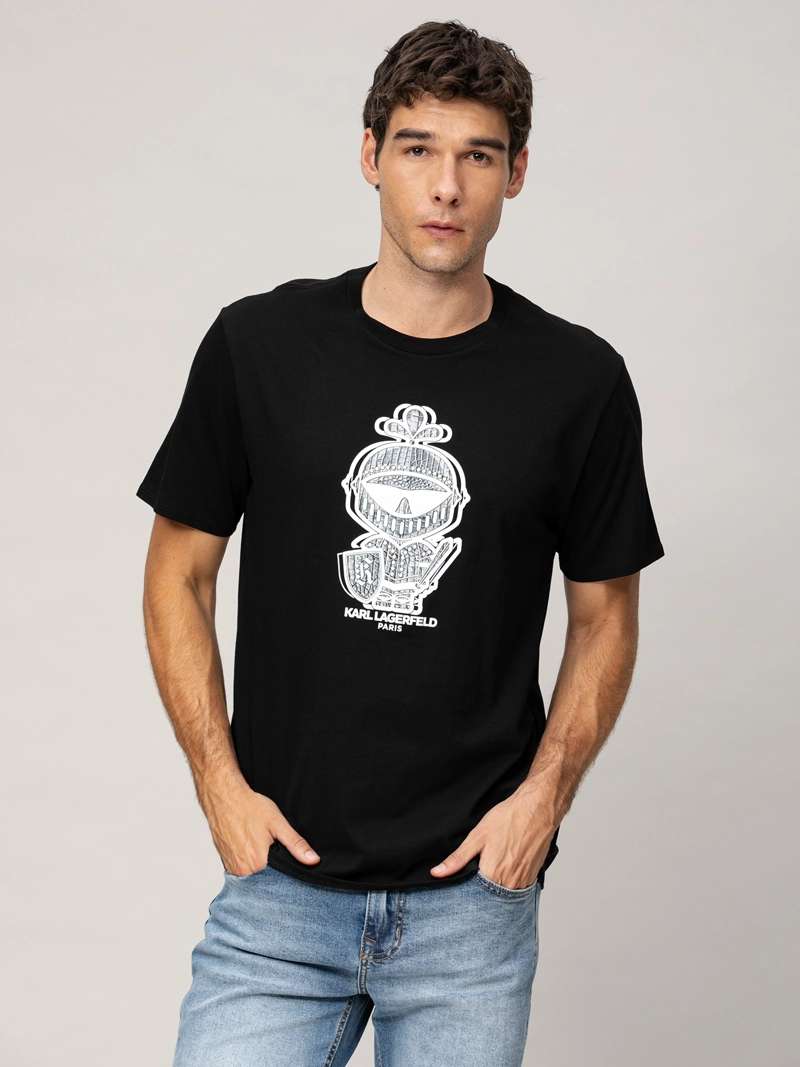 POLERA CON ESTAMPADO ARMOR DRAGON SKIN KARL - 1