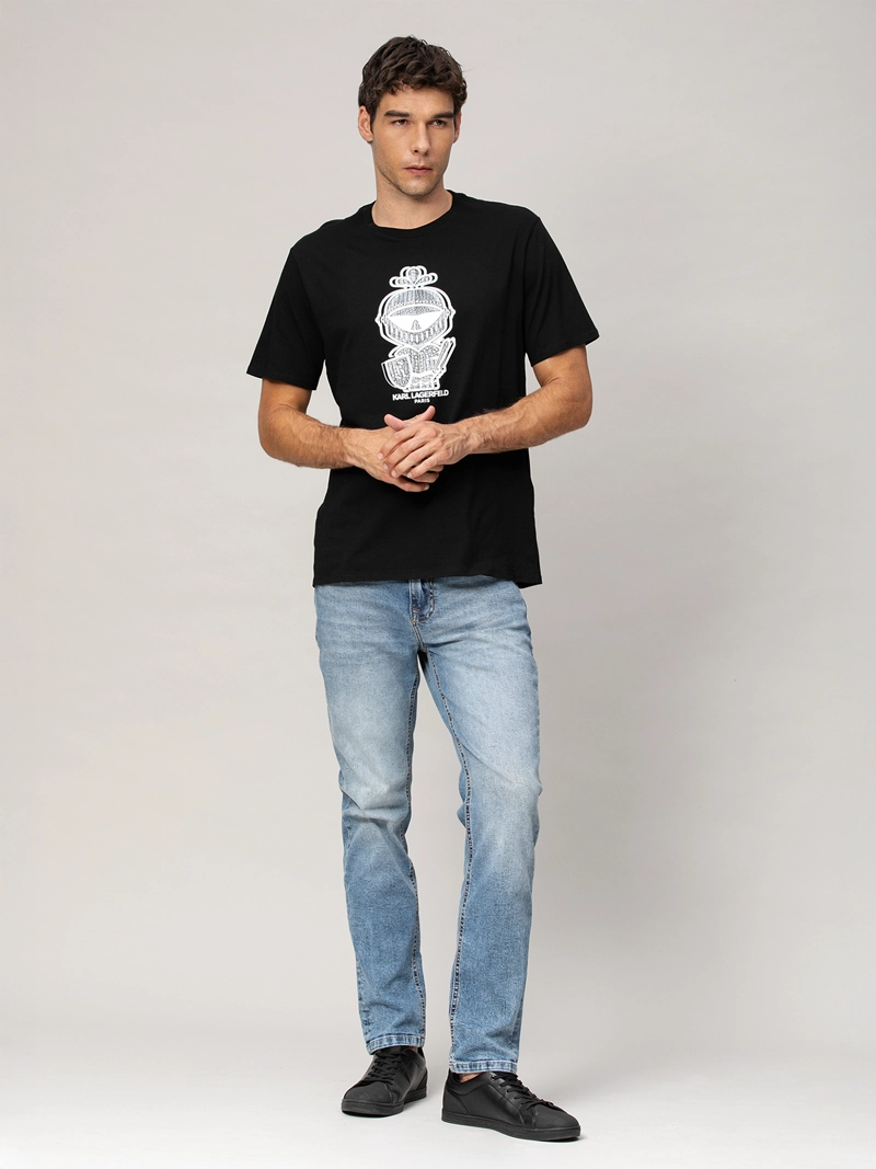 POLERA CON ESTAMPADO ARMOR DRAGON SKIN KARL - 2