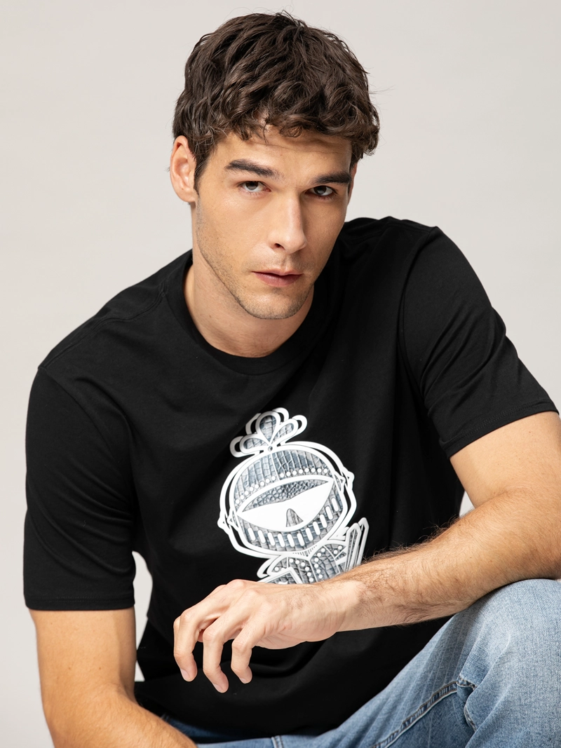 POLERA CON ESTAMPADO ARMOR DRAGON SKIN KARL - 4