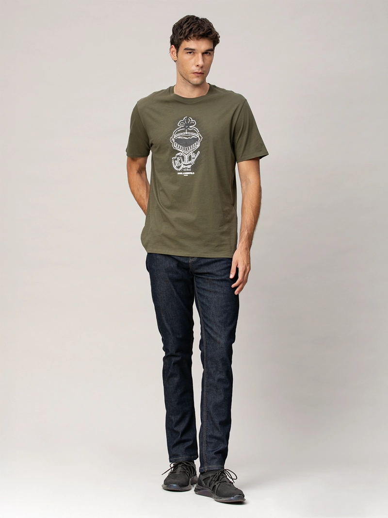 POLERA ESTAMPADA KARL DIGITAL ARMOR - 2