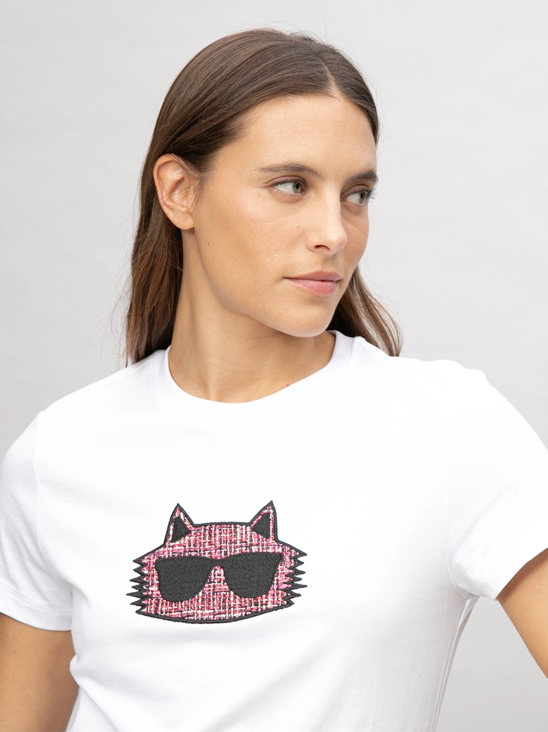 POLERA CON GRAFICO TEXTURIZADO DE CHOUPETTE - 4