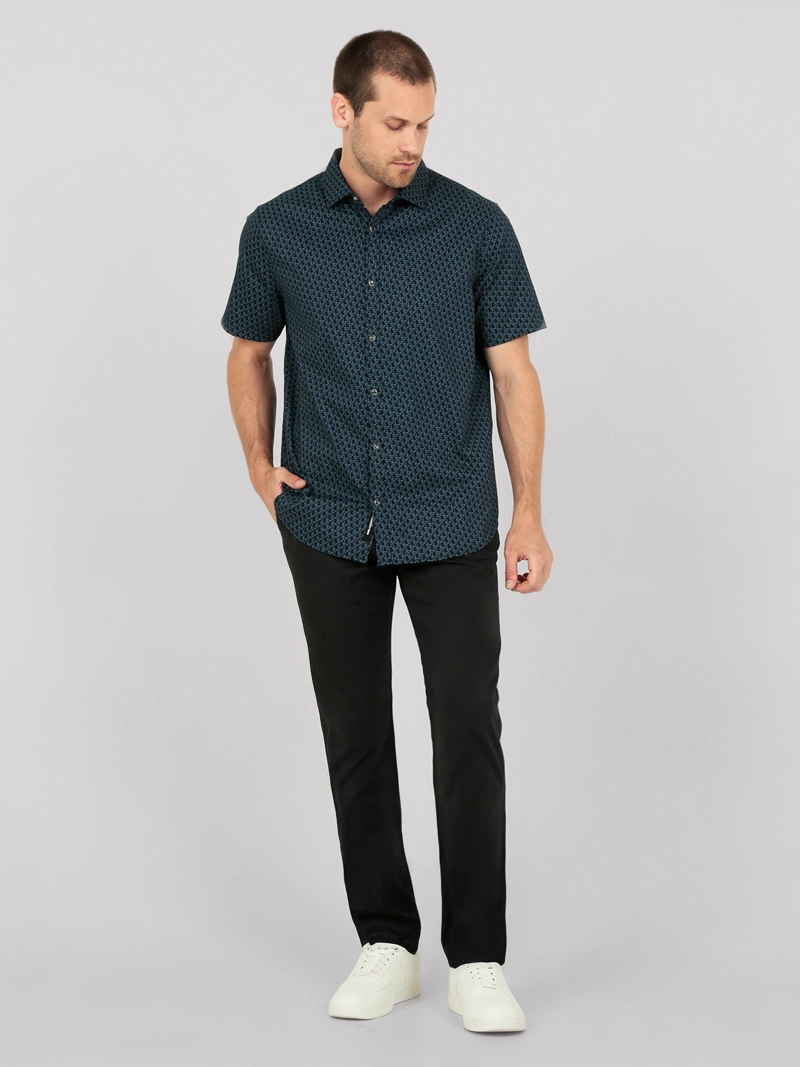 PANTALON DE GOLF DE ALTO RENDIMIENTO CON FRENTE PLANO - 1
