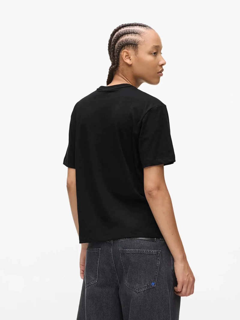 POLERA REGULAR CON LOGO OUTLINE - 3