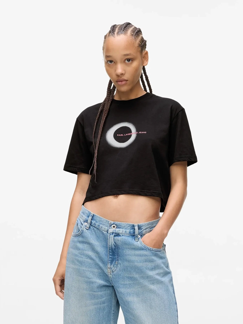 POLERA BOXY CON GRAFICO ECLIPSE - 1