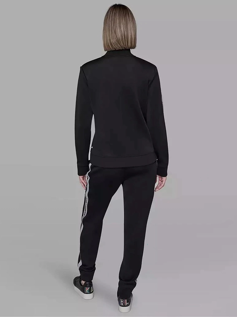CHAQUETA DEPORTIVA CON CINTA DE LOGO - 3