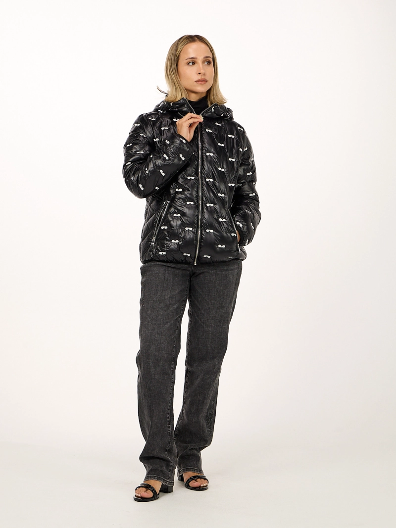 PARKA CON BORDADO INTEGRAL DE GAFAS - 2