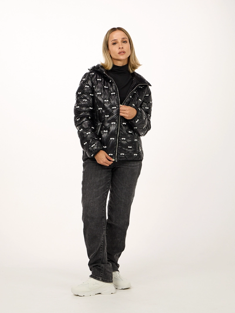 PARKA CON BORDADO INTEGRAL DE GAFAS - 4